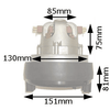 VAC MOTOR, 2 STAGE, 1200W, 230V, 50HZ