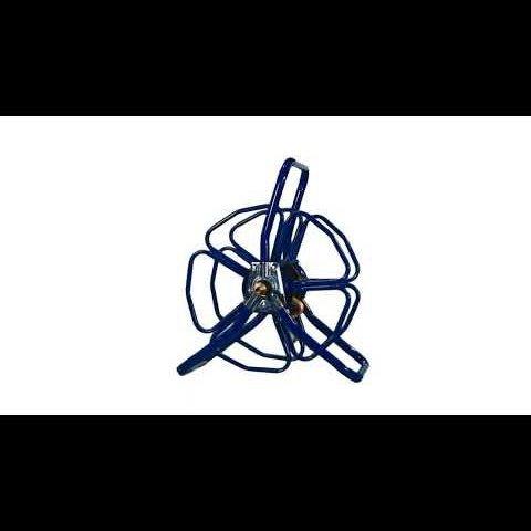 HOSE REEL FREESTANDING BLUE 1/2" 60MTR