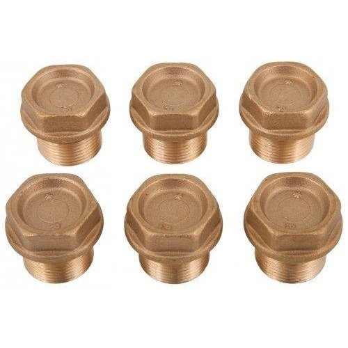 INTERPUMP KIT 4 BRASS VALVE PLUGS (X6)