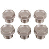 INTERPUMP KIT 5 NICKEL VALVE PLUG KIT (6 PIECES)