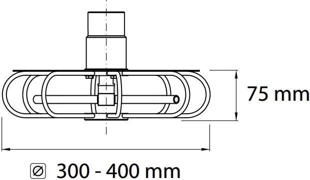 MOSMATIC MANHOLE CLEANER TXS-2F, 300mm