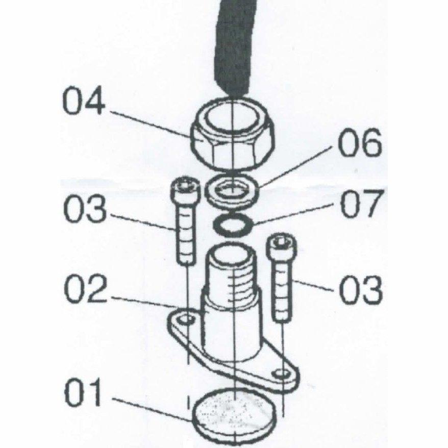 MAZZONI PHOTOCELL FLANGE