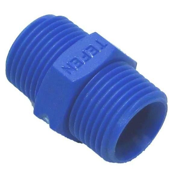 ADAPTOR NYLON 1/8"M bspT X 1/8"M bspT