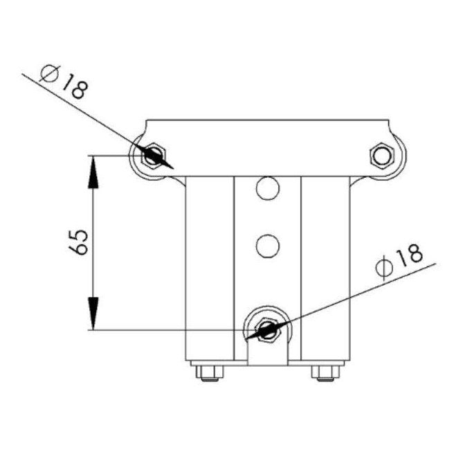 HOSE GUIDE, WALL MOUNTED