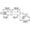 IGNITION ELECTRODES PAIR (SIRIO)