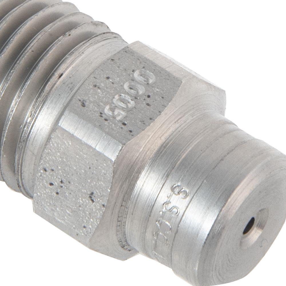 SPRAYING SYSTEMS HIGH PRESSURE NOZZLE, 1/4" MEG, 0005