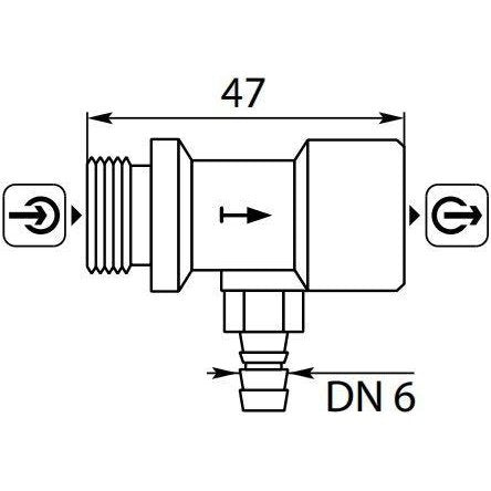 ST60 CHEMICAL INJECTOR 2.1mm