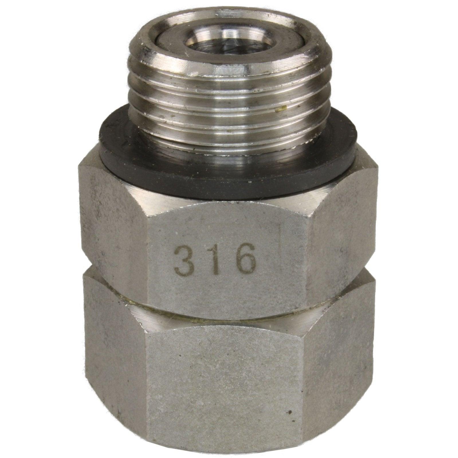 LP SWIVEL SS 1/2"M X 1/2"F (9mm)