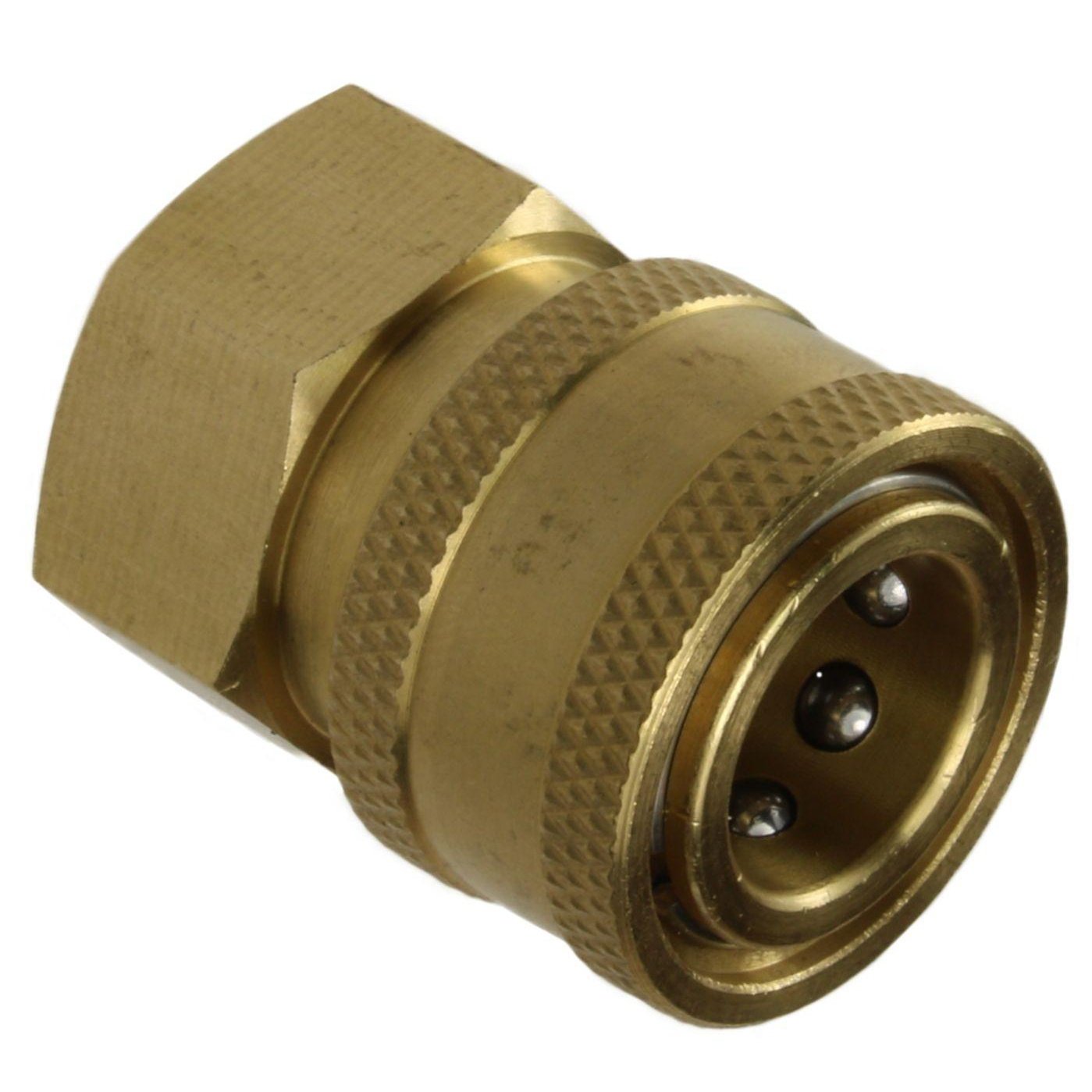 BRASS QUICK RELEASE COUPLING 3/8" FEMALE