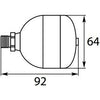 ACCUMULATOR 0.07L 220 BAR M14M