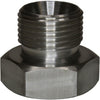 MALE PLUG WITH RIM 60° CONE, please select size required.