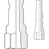 KEW SPIGOT PLUG 1/4