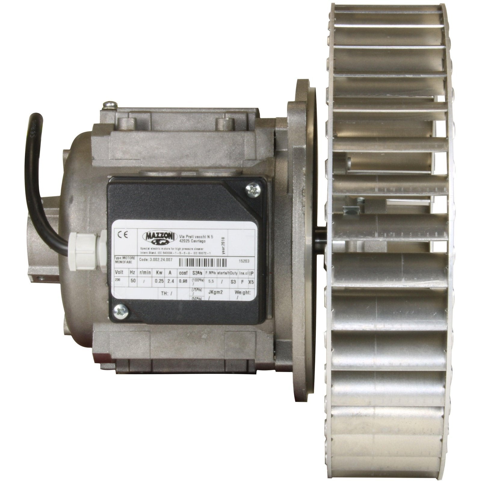 MAZZONI BURNER MOTOR 230V